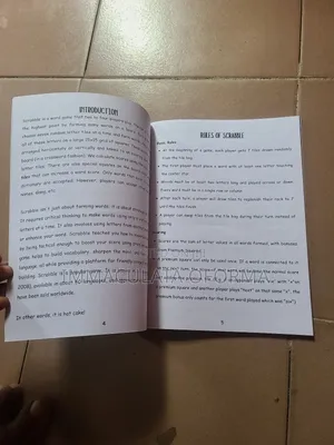 Scrabble Book