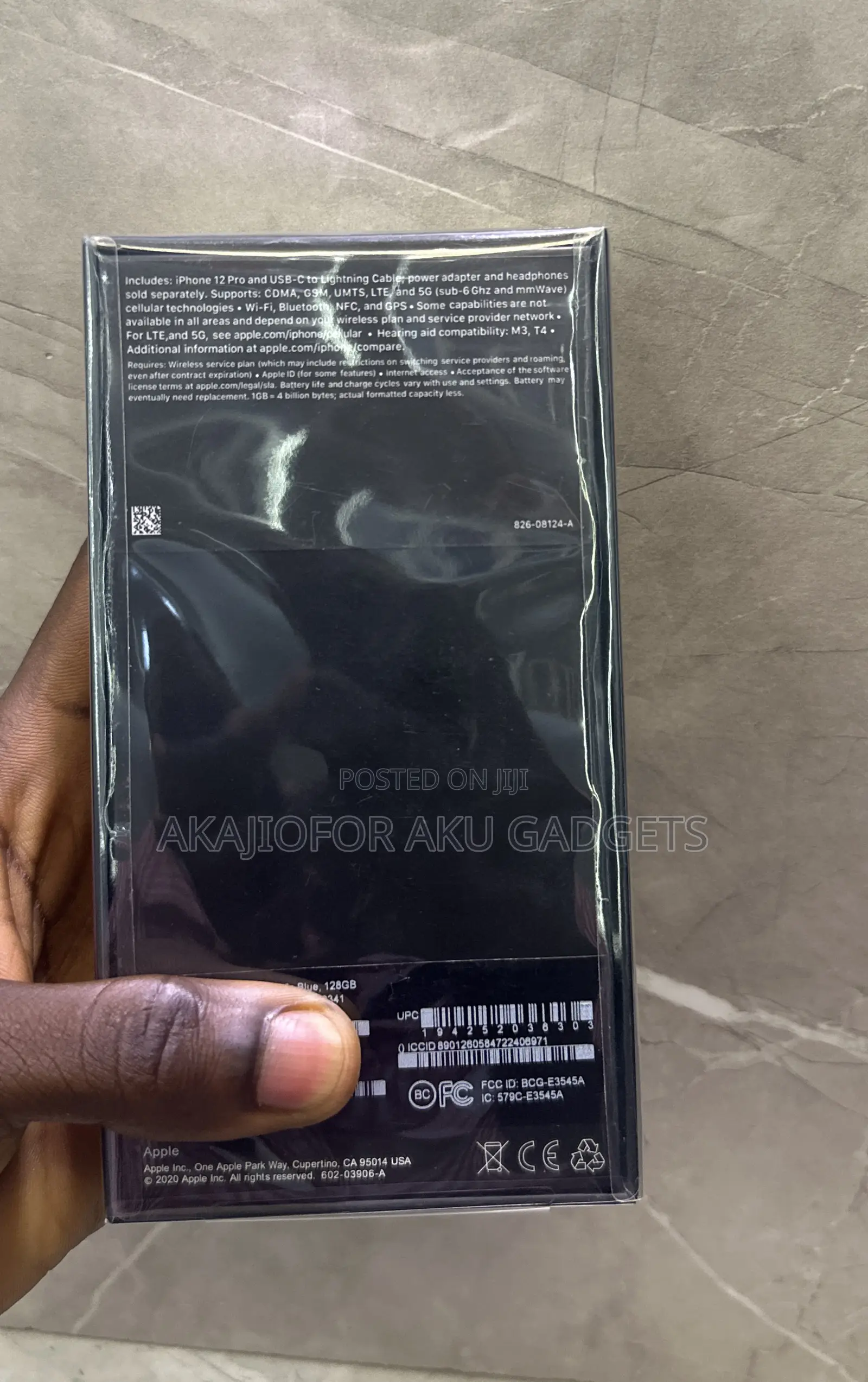 New Apple iPhone 12 Pro 128 GB Blue