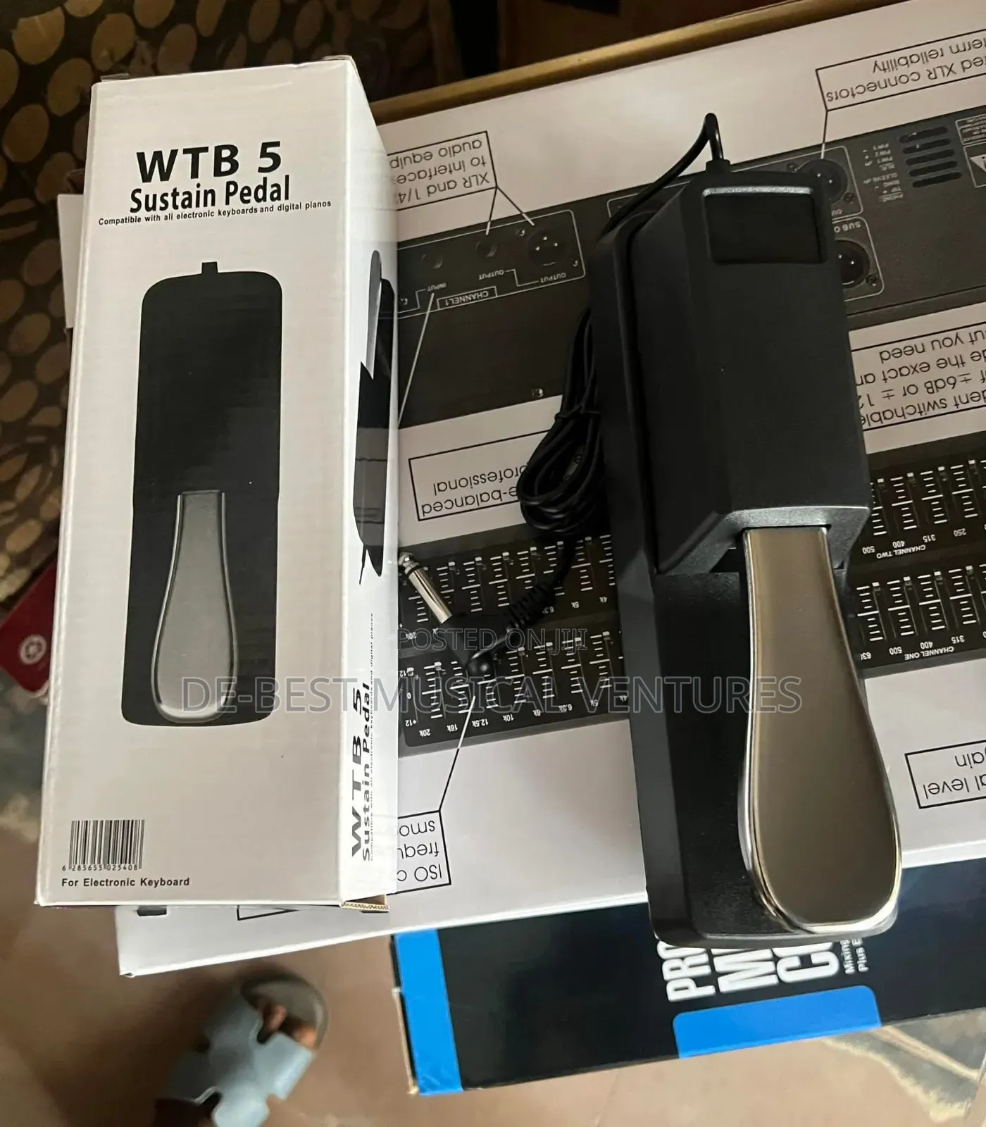 Keyboard Sustain Pedal