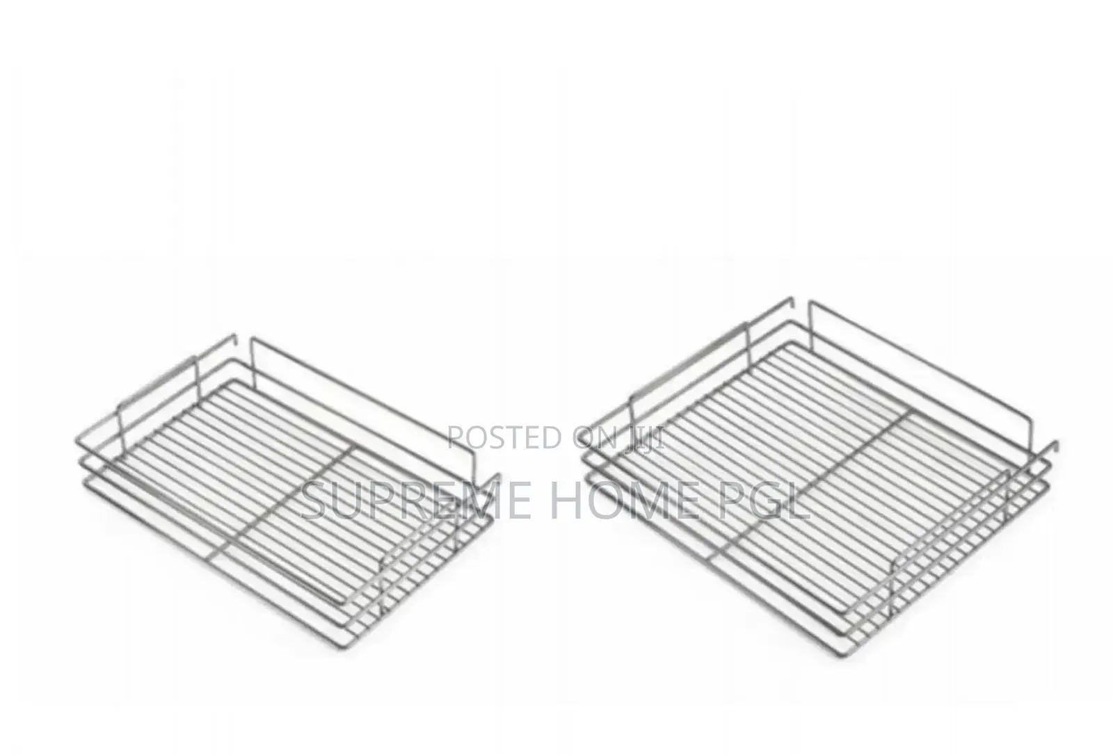 Kitchen Cabinet Corner Basket Organizer