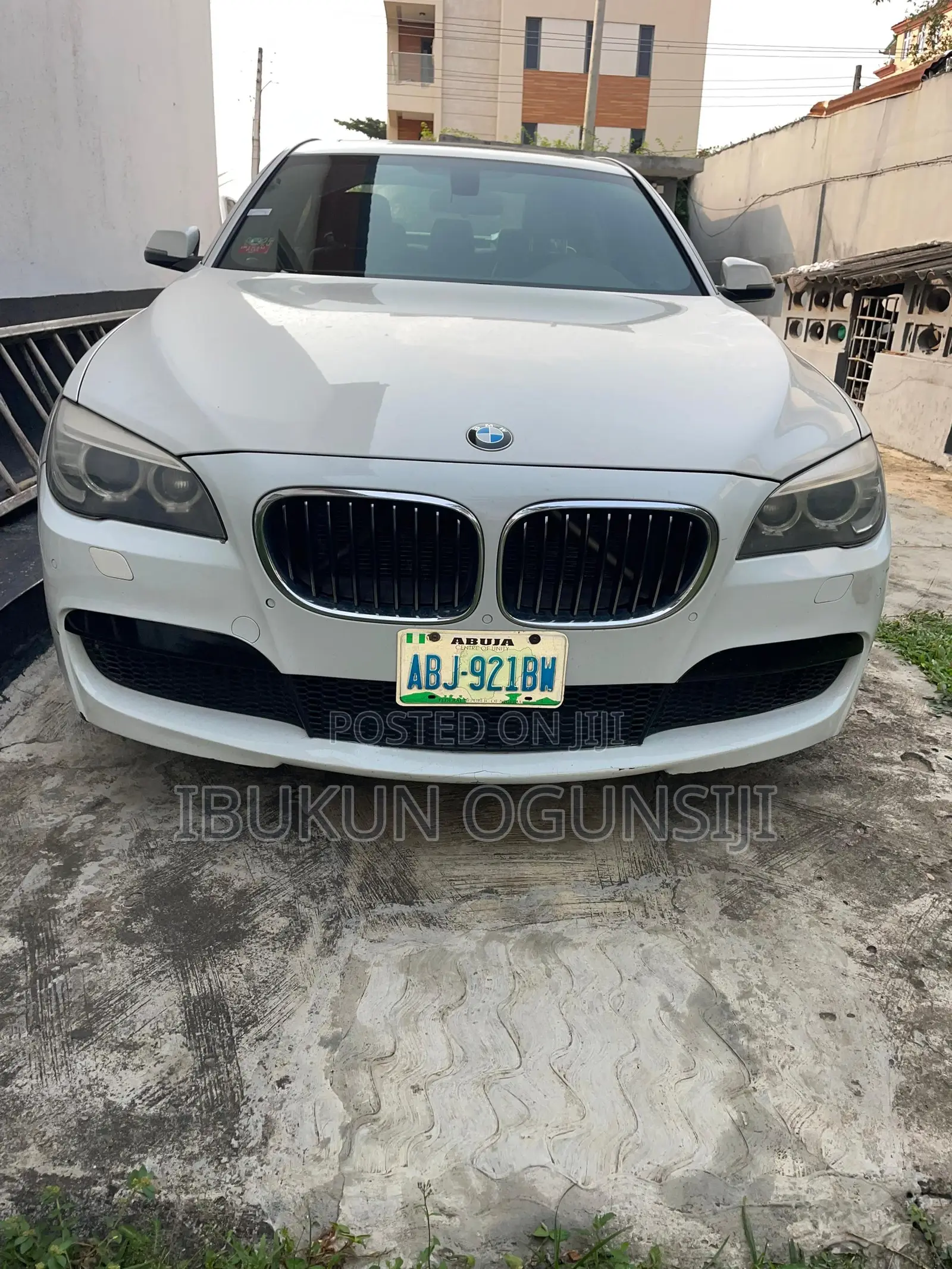 BMW 740 2013 White