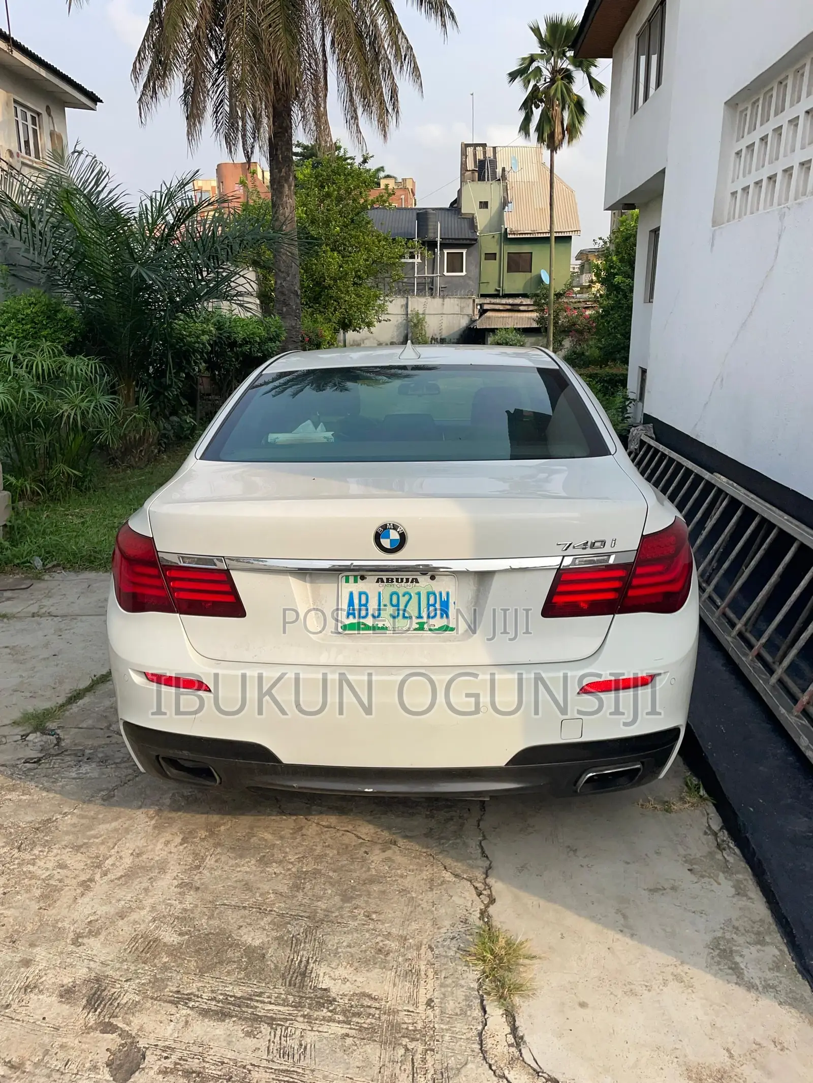 BMW 740 2013 White