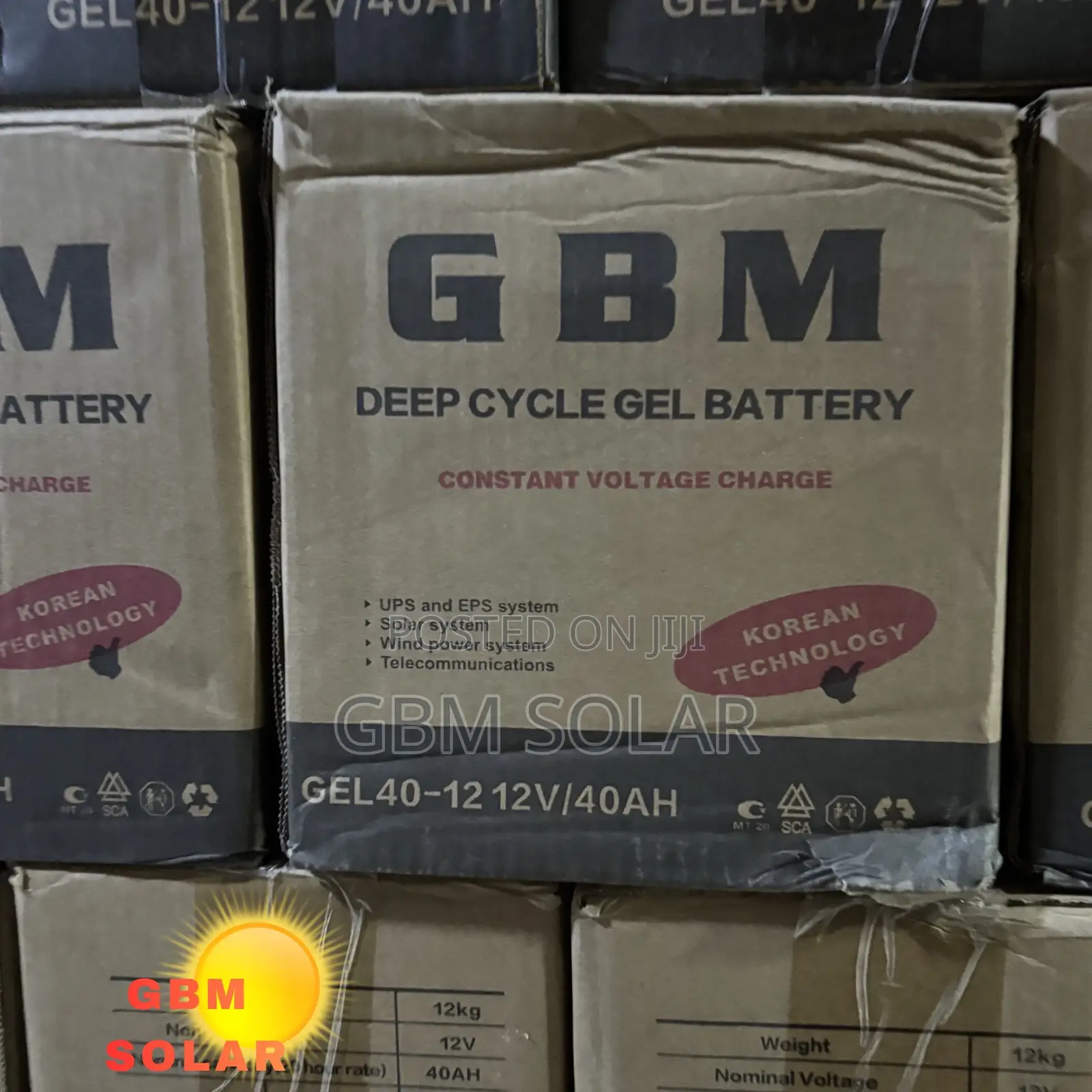40ah 12v GBM Deep Cycle Battery
