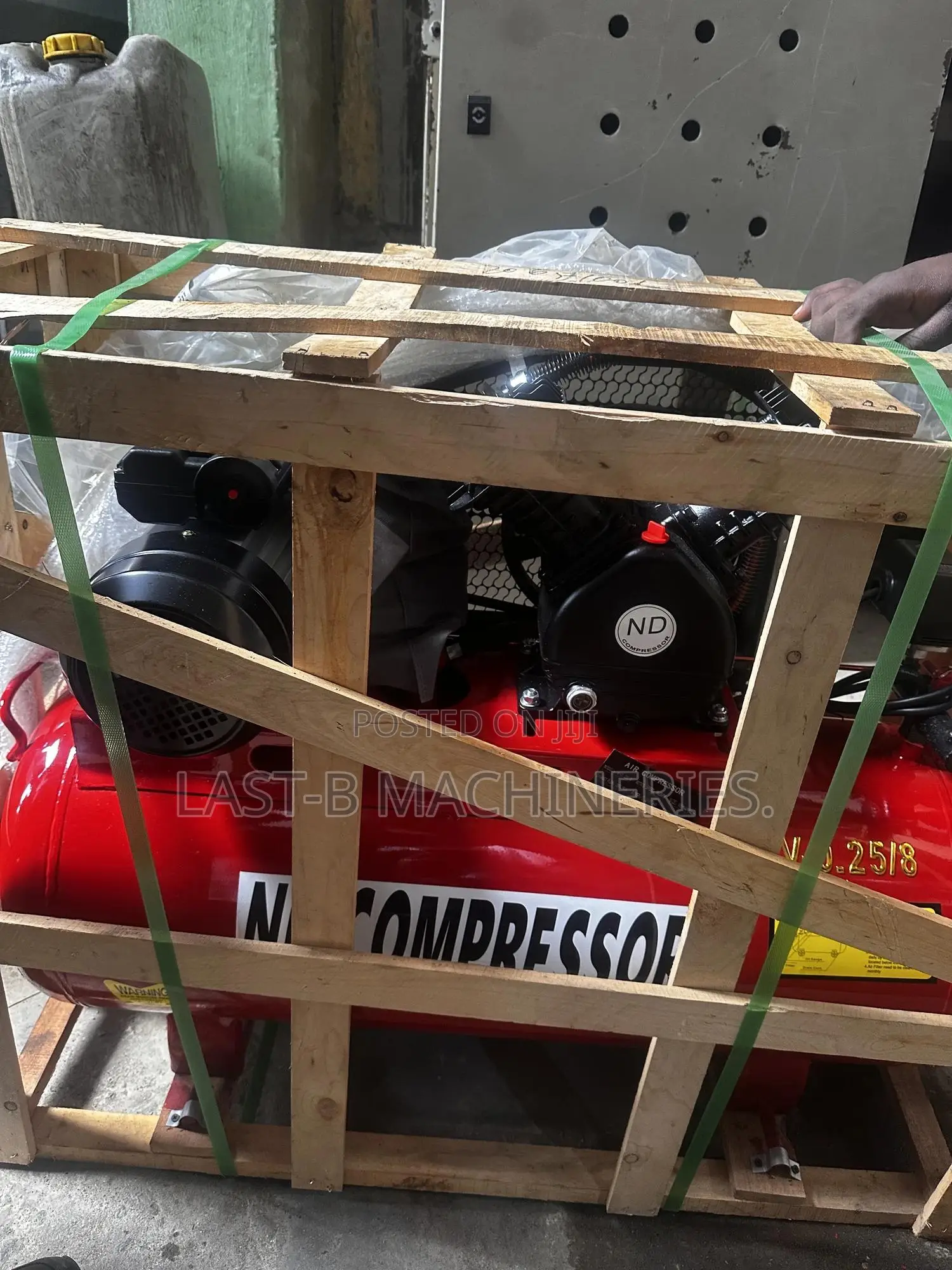 100l 3hp Single Phase Air Compressor.