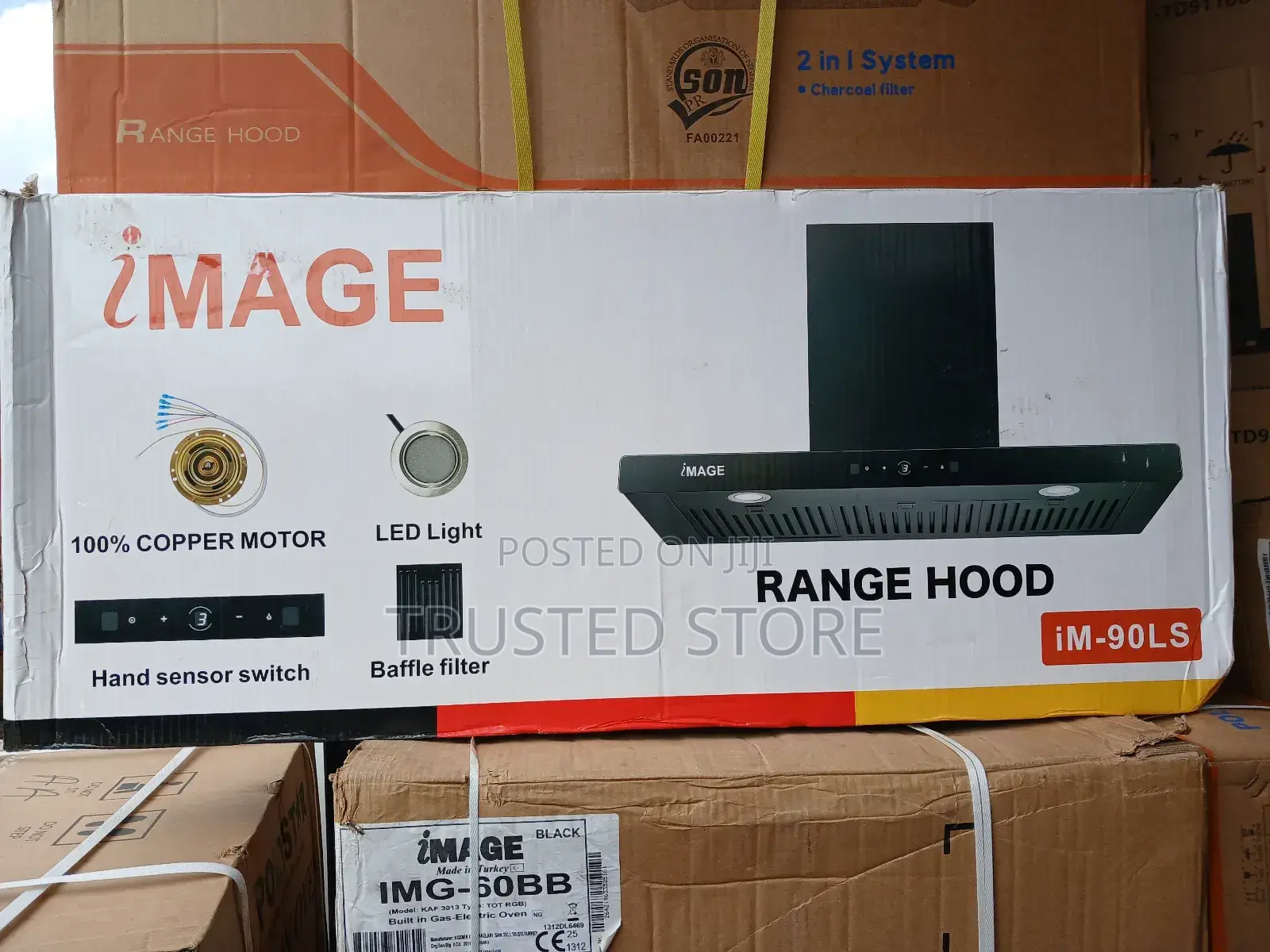 Image 90cm Range Hood
