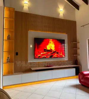 Custom Tv Console Wall Unit