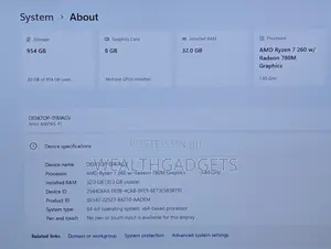 Laptop Acer Nitro 5 32GB AMD Ryzen 7 SSD 1T