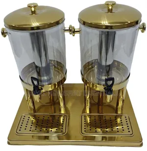 16l Qlty Commercial Stainless Steel Luxury Double Beverage Dispenser
