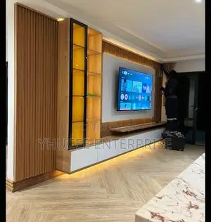 Premium Modern Wall Panel Tv Console Design