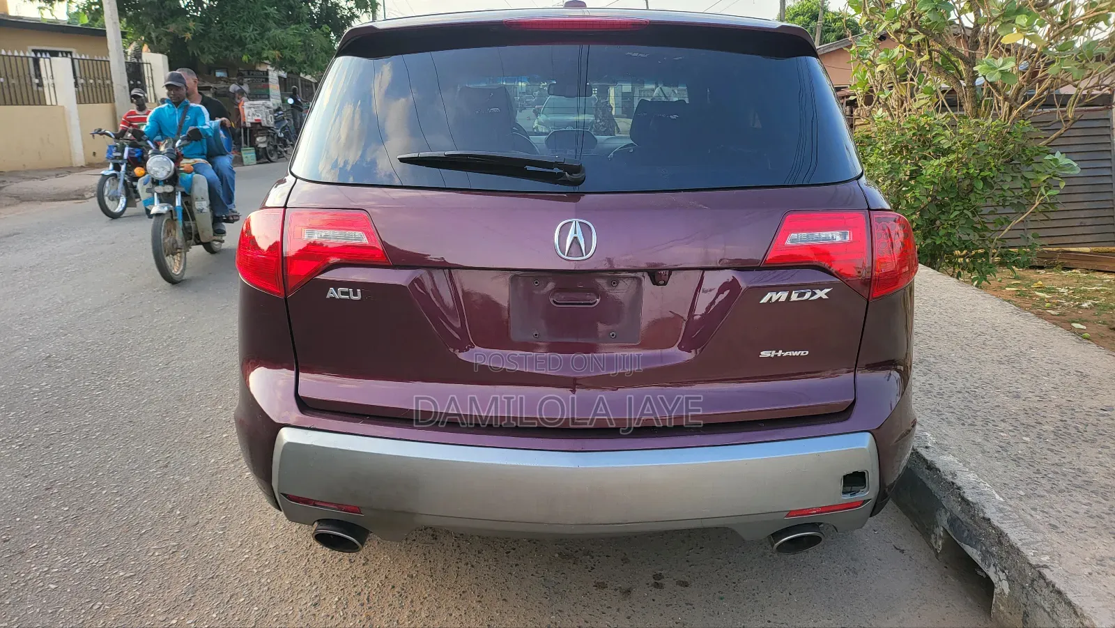 Acura MDX 2009 Red