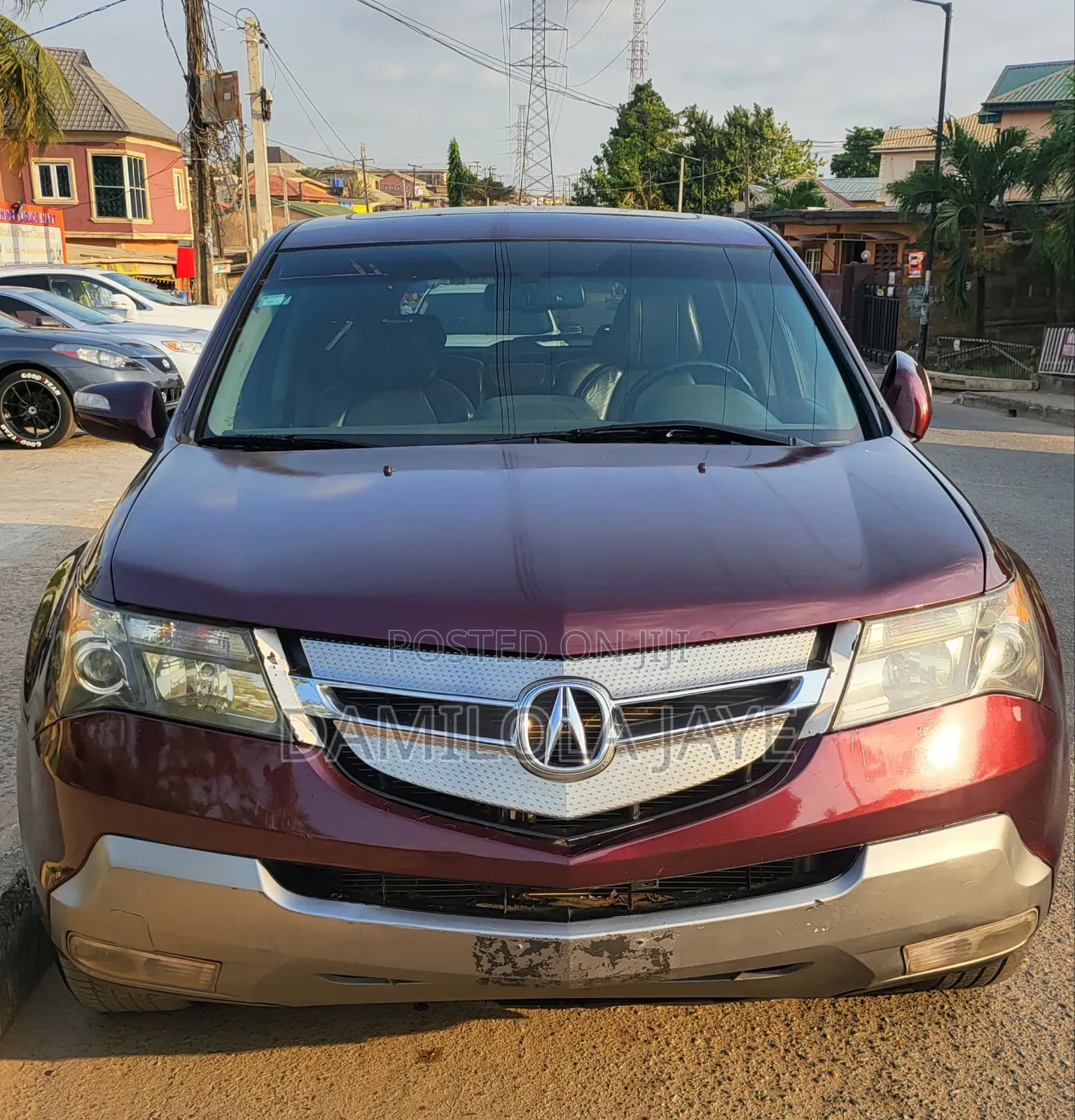 Acura MDX 2009 Red