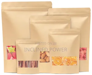 Kraft Pouch (Brown) 17 × 24cm 50pcs