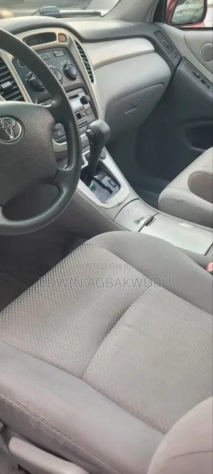 Toyota Highlander 2007 Red
