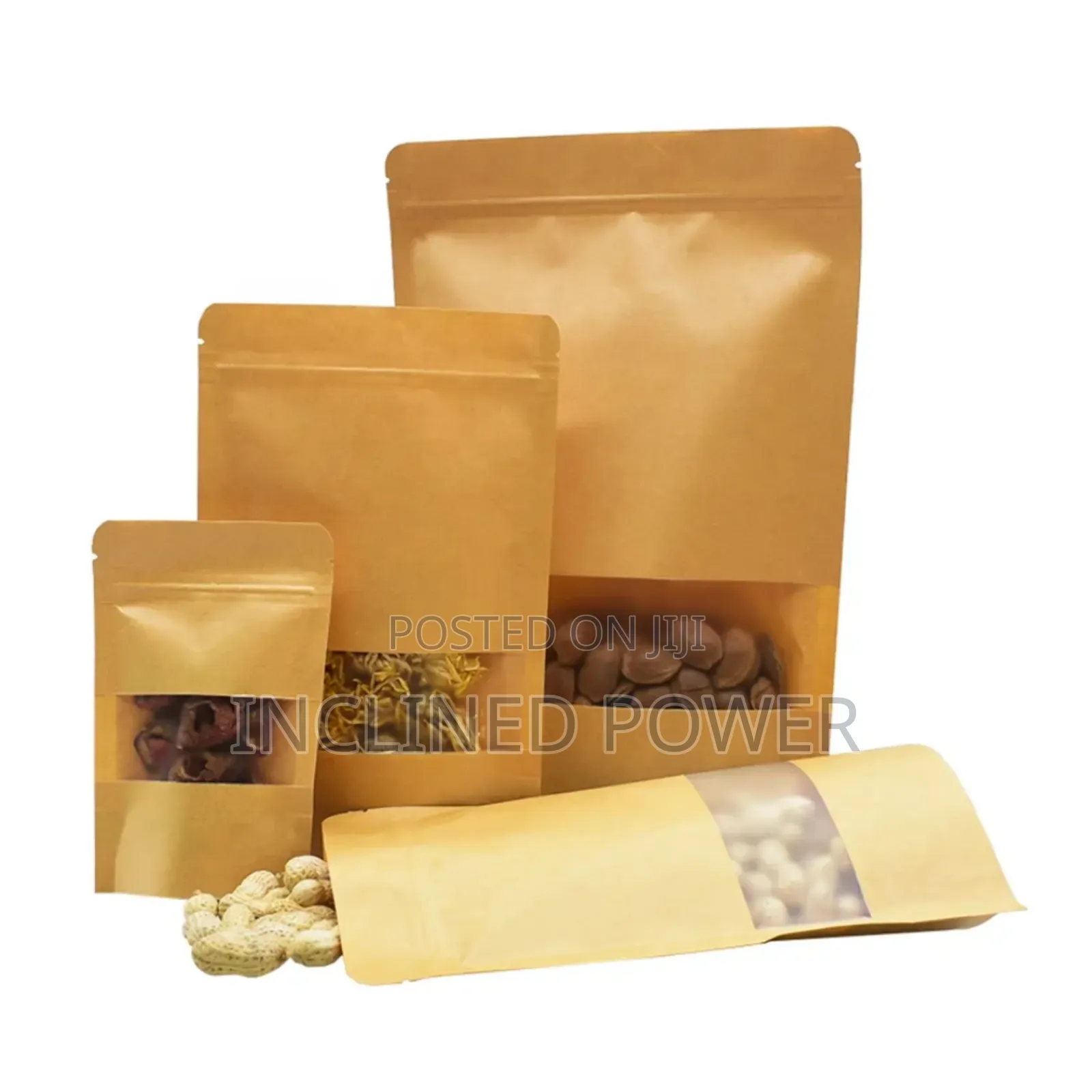 Kraft Pouch (Brown) 20 × 30cm 50pcs