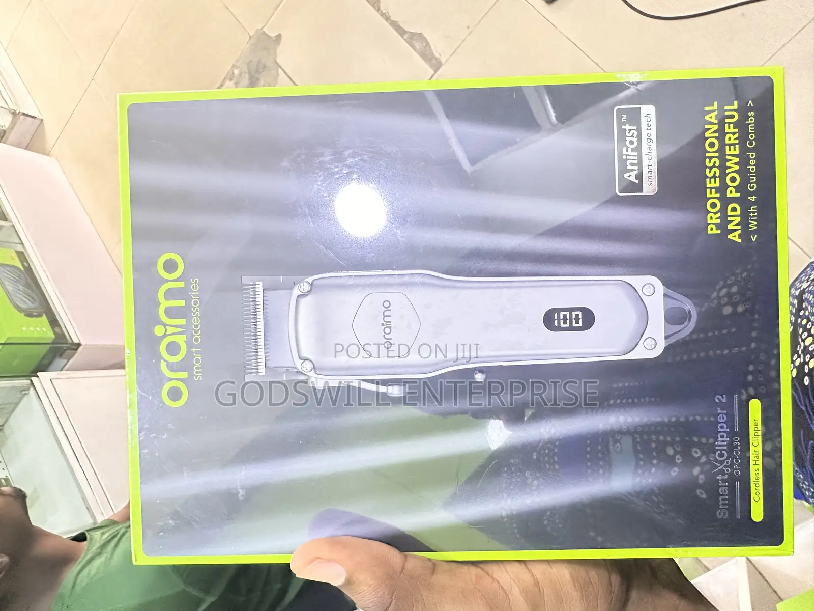 Oraimo Smart Clipper 2 – Professional Cordless Hair Clipper