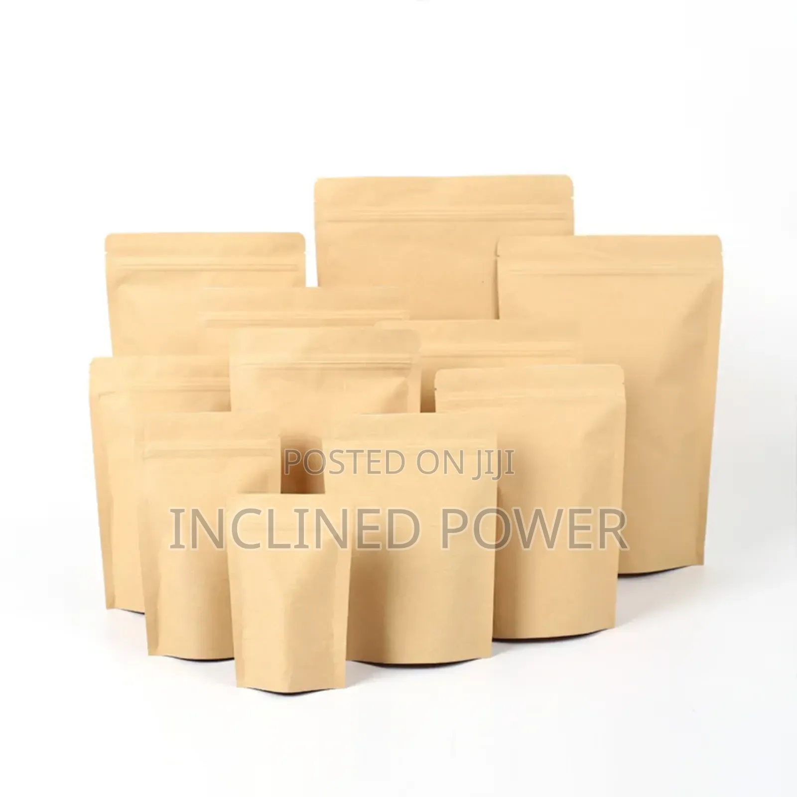 Kraft Pouch (Plain Brown) 15×22cm 50pcs