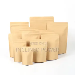 Kraft Pouch (Plain Brown) 15×22cm 50pcs