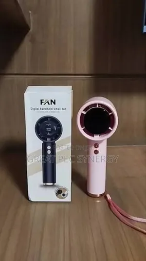 Digital Handled Small Fan(Led Display)