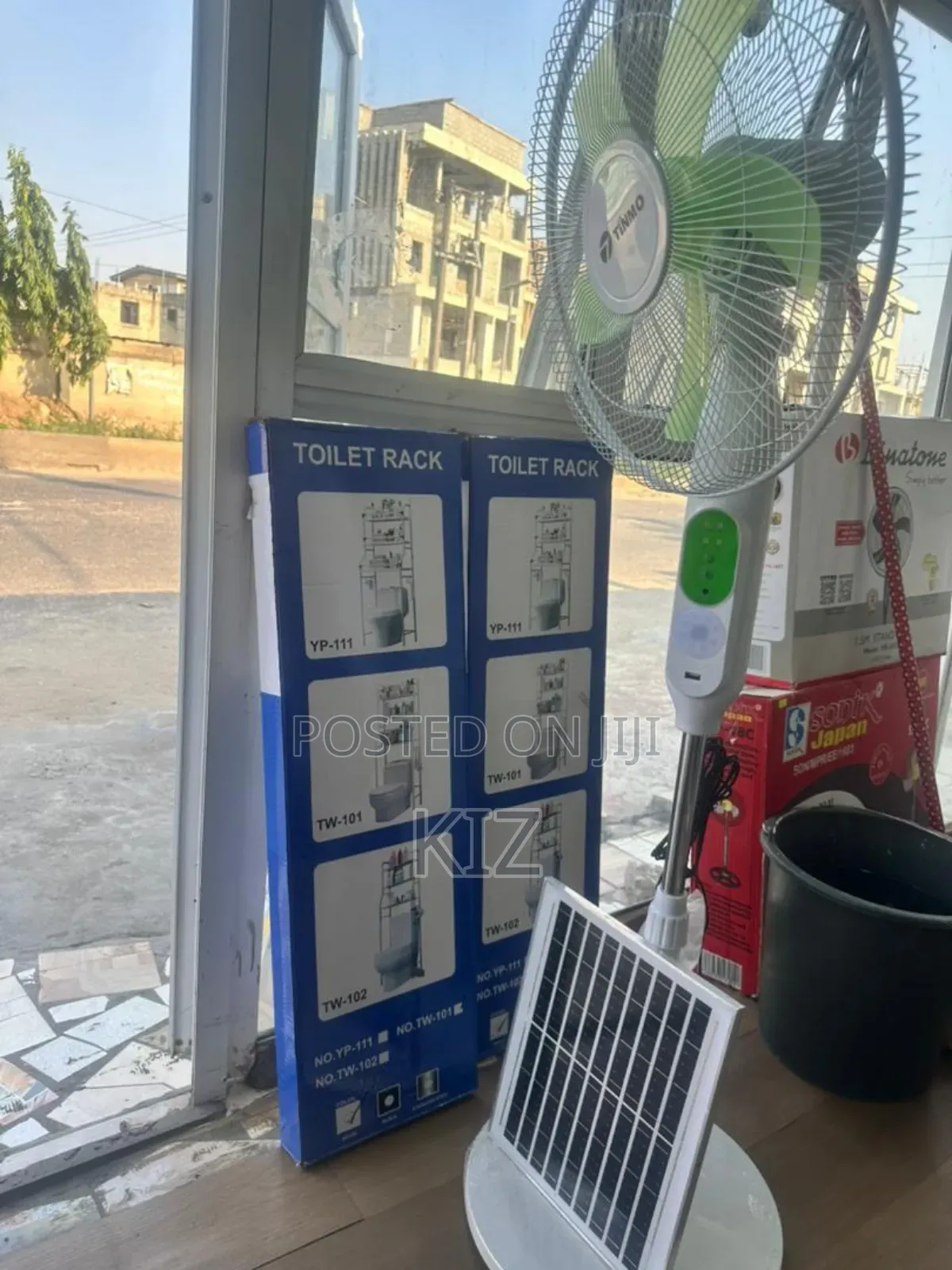 Solar Rechargeable Fan