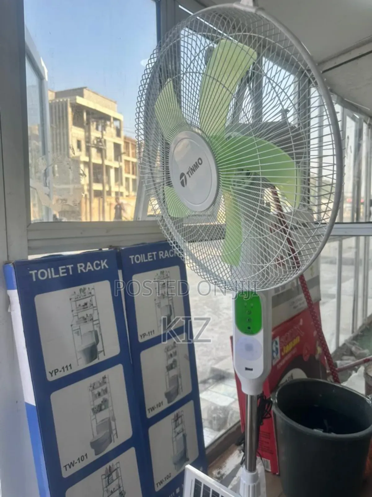 Solar Rechargeable Fan