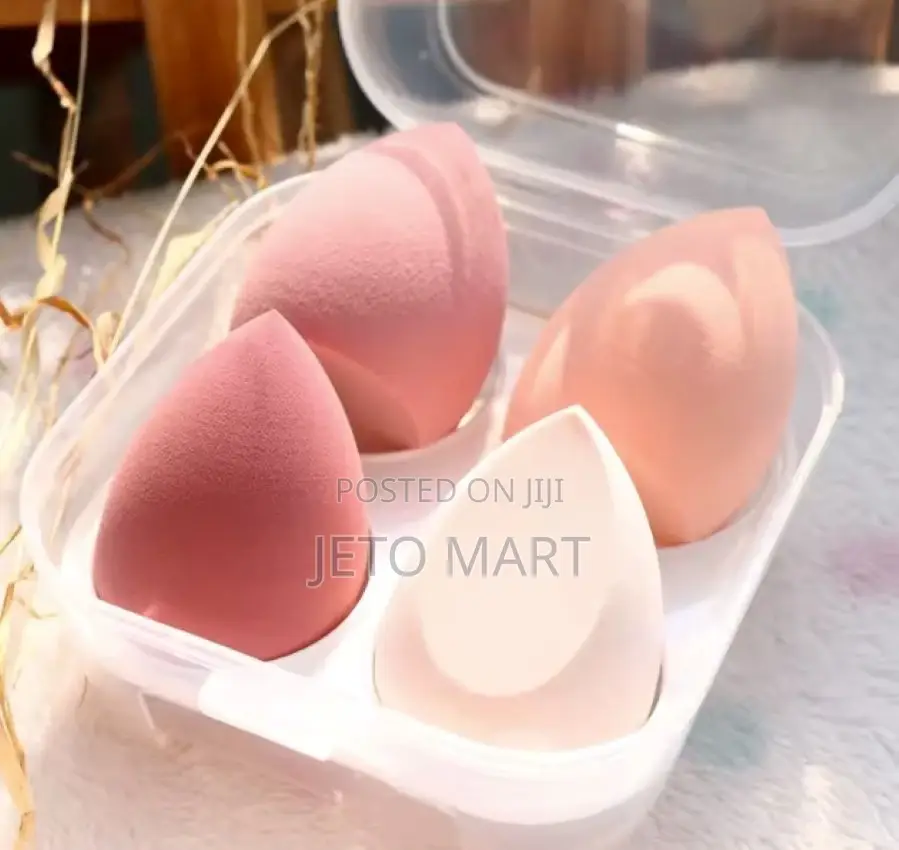 Makeup / Foundation Beauty Blender Sponge/ Foam - (4pcs)