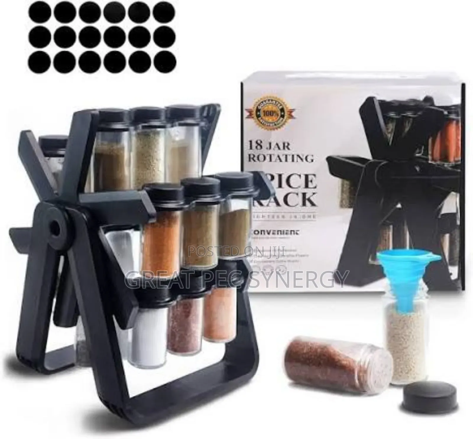 Spice Rack 18 Jar