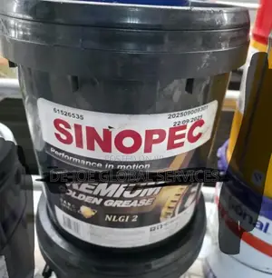 Sinopec Premium Golden Grease Nlgi 2 High-Performance, Lithium Grease