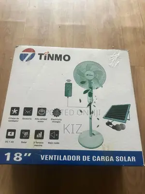 Solar Rechargeable Fan