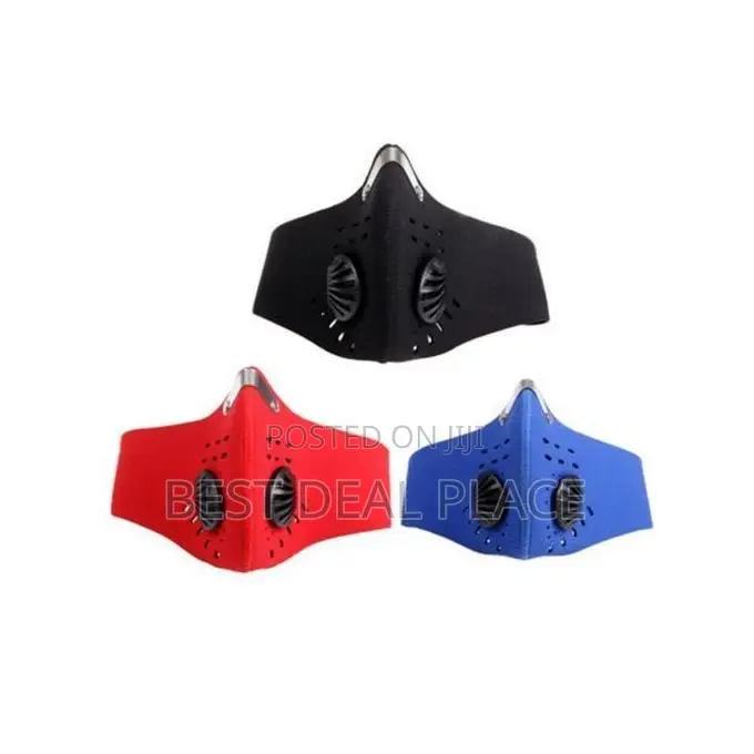 Breathable Protective Anti Pollution Face Mask - Blue Color