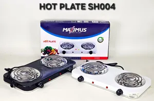 Double Burner Electric Hot Plate.