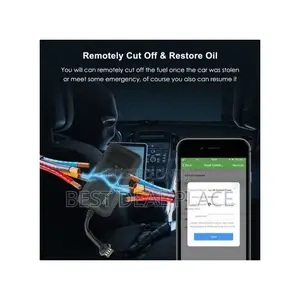 Gt02d (4pin, Battery, Relay) Vehicle GPS Tracker Free App Platform