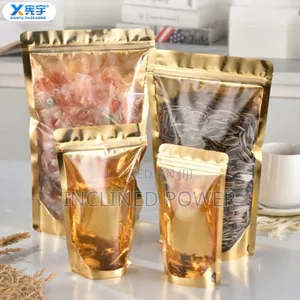 Gold Clear Pouch (Standup) 20×30cm 50pcs
