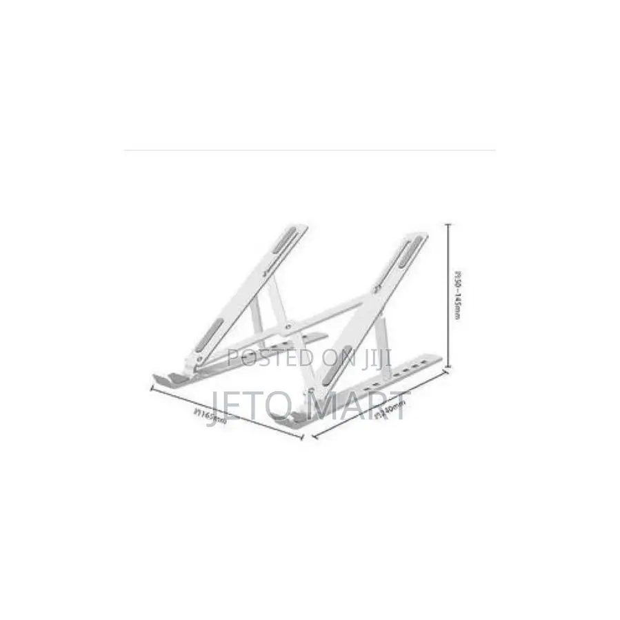 Plastic Foldable Adjustable Stand Holder for Laptop