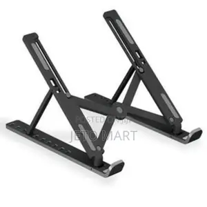 Plastic Foldable Adjustable Stand Holder for Laptop