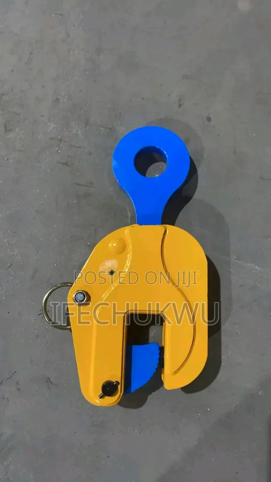 Vertical Lifting Clamp for Steel Plates