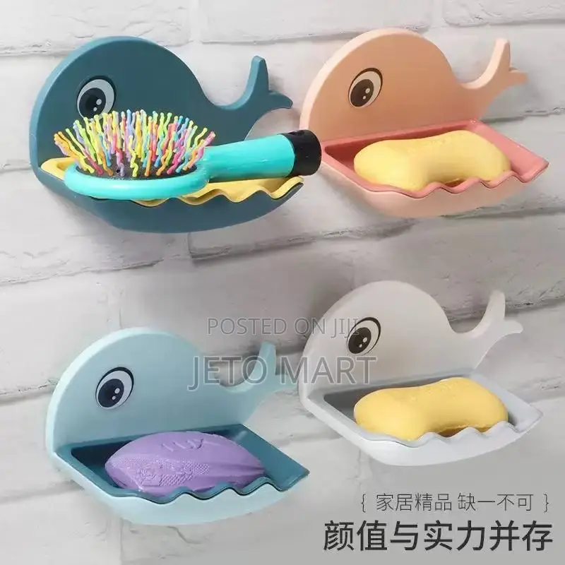 Whale Shaped Soap Holder Rack