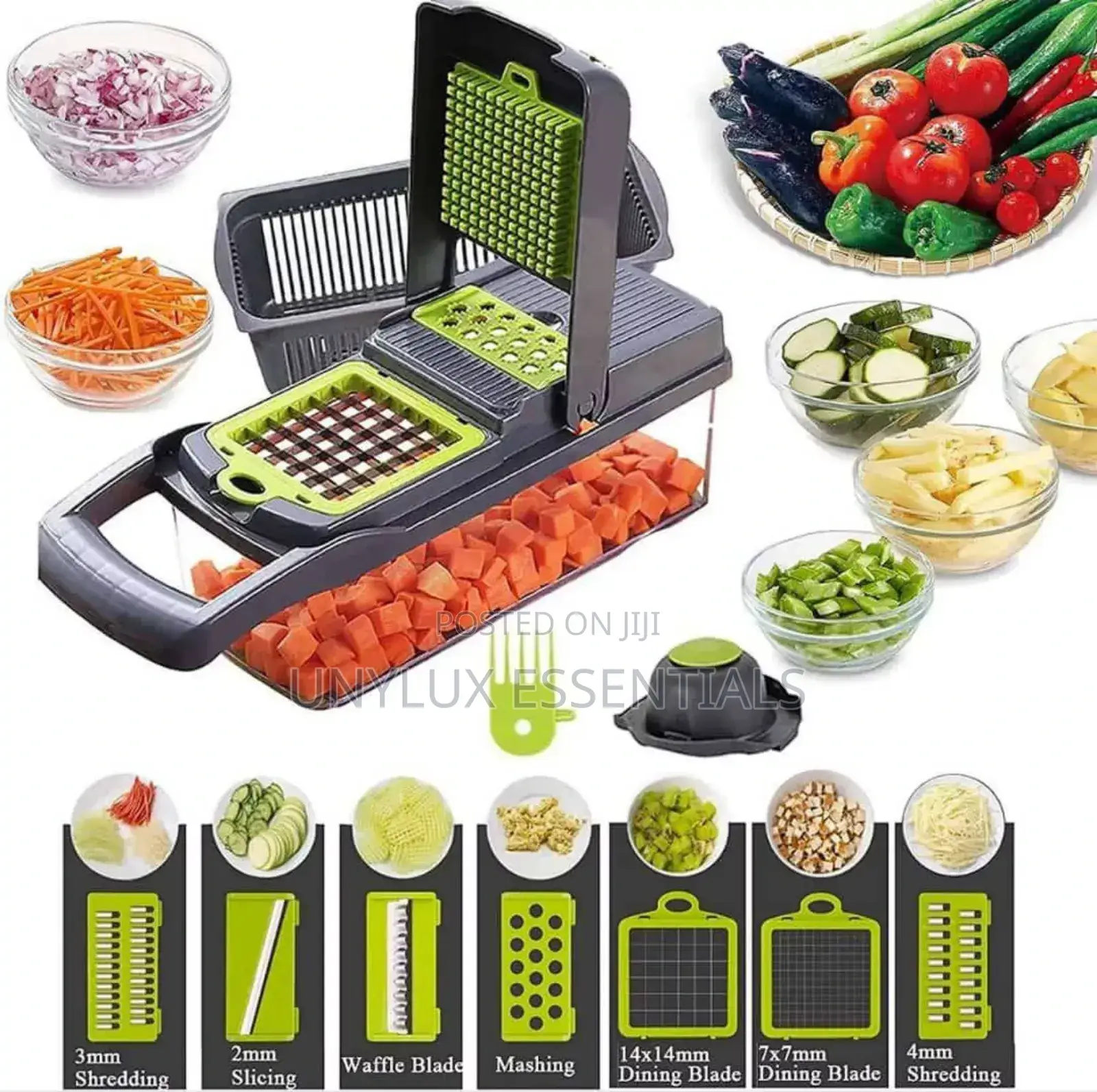 16pcs Vegetable Cutter