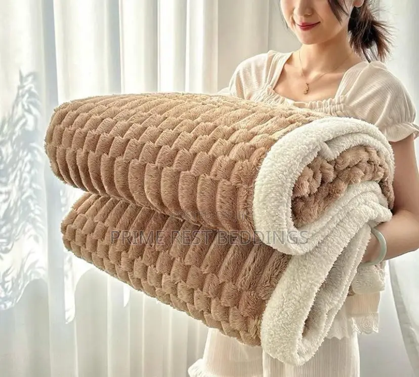 Extra Fluffy Sherpa Blanket (Available in Other Colors)