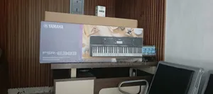 Yamaha PSR E383 With Keyboard Stand and Original Adapter
