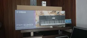 Yamaha PSR E383 With Keyboard Stand and Original Adapter