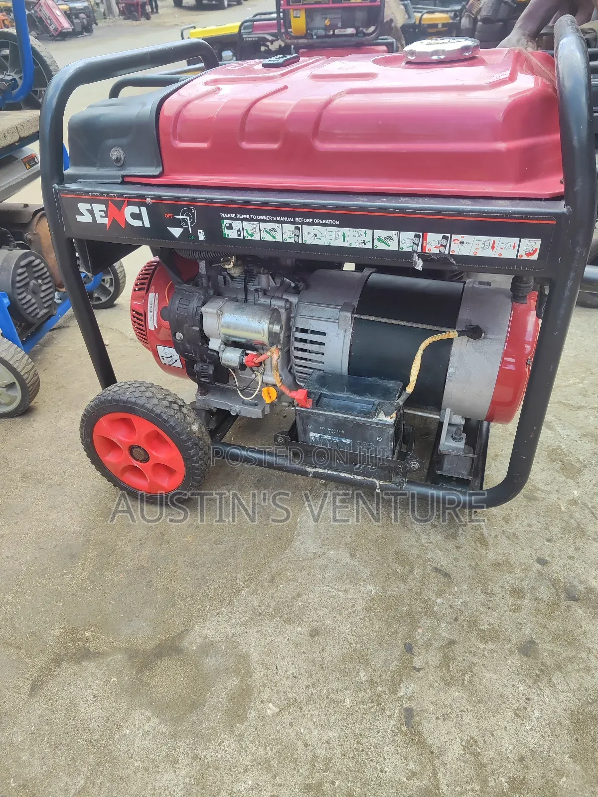 Few Months Used 10kva Senci Generator