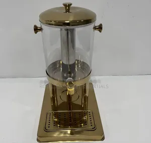 Commercial Stainless Steel Gold Beverage Dispenser
