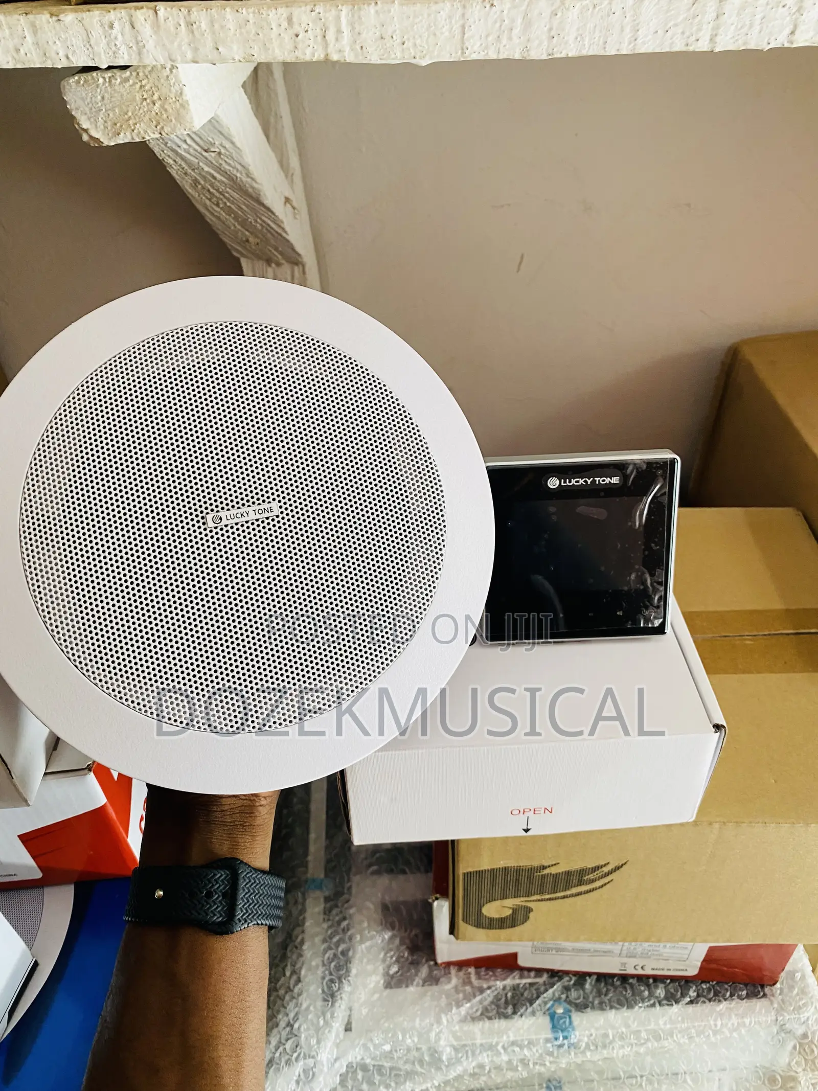 Ceiling Speaker and Amplifier