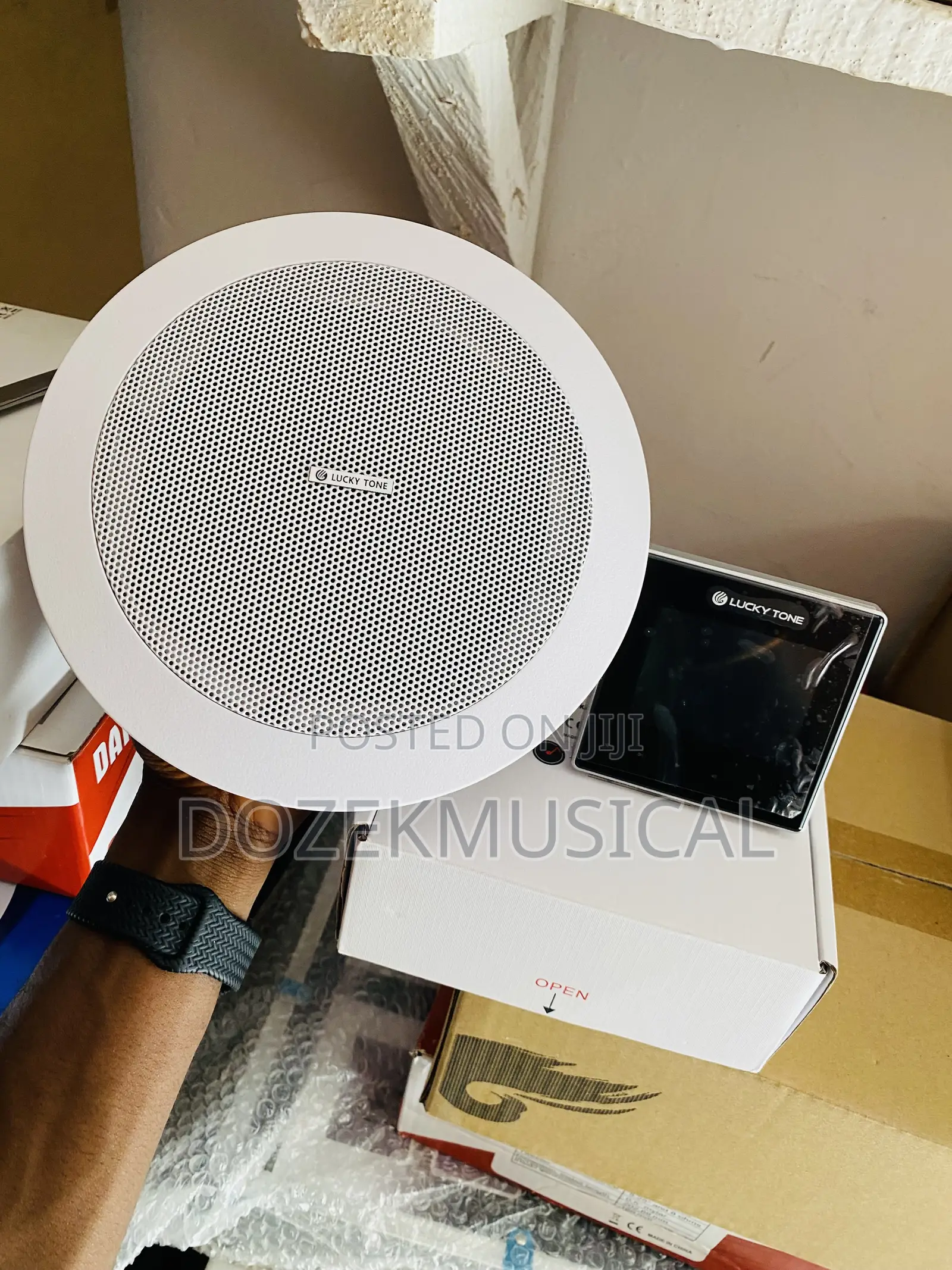 Ceiling Speaker and Amplifier