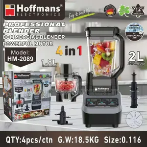 Hoffmans Powerful 4in1 Blender/Processor