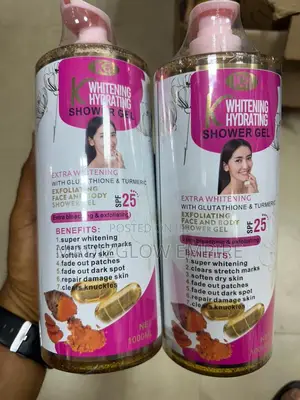 K Hydrating Whitening Shower Gel