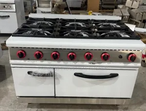 6bunner Gas Cooker With Oven