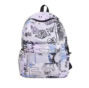 Multicolored Graffiti Backpack