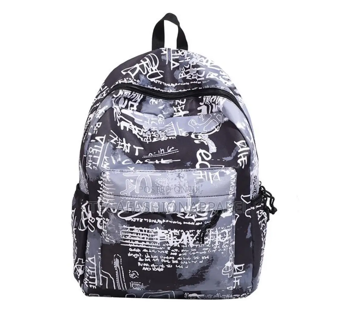 Multicolored Graffiti Backpack