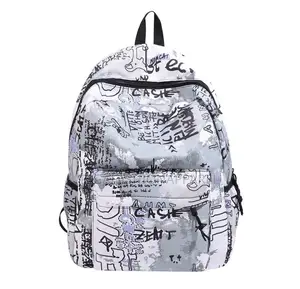Multicolored Graffiti Backpack